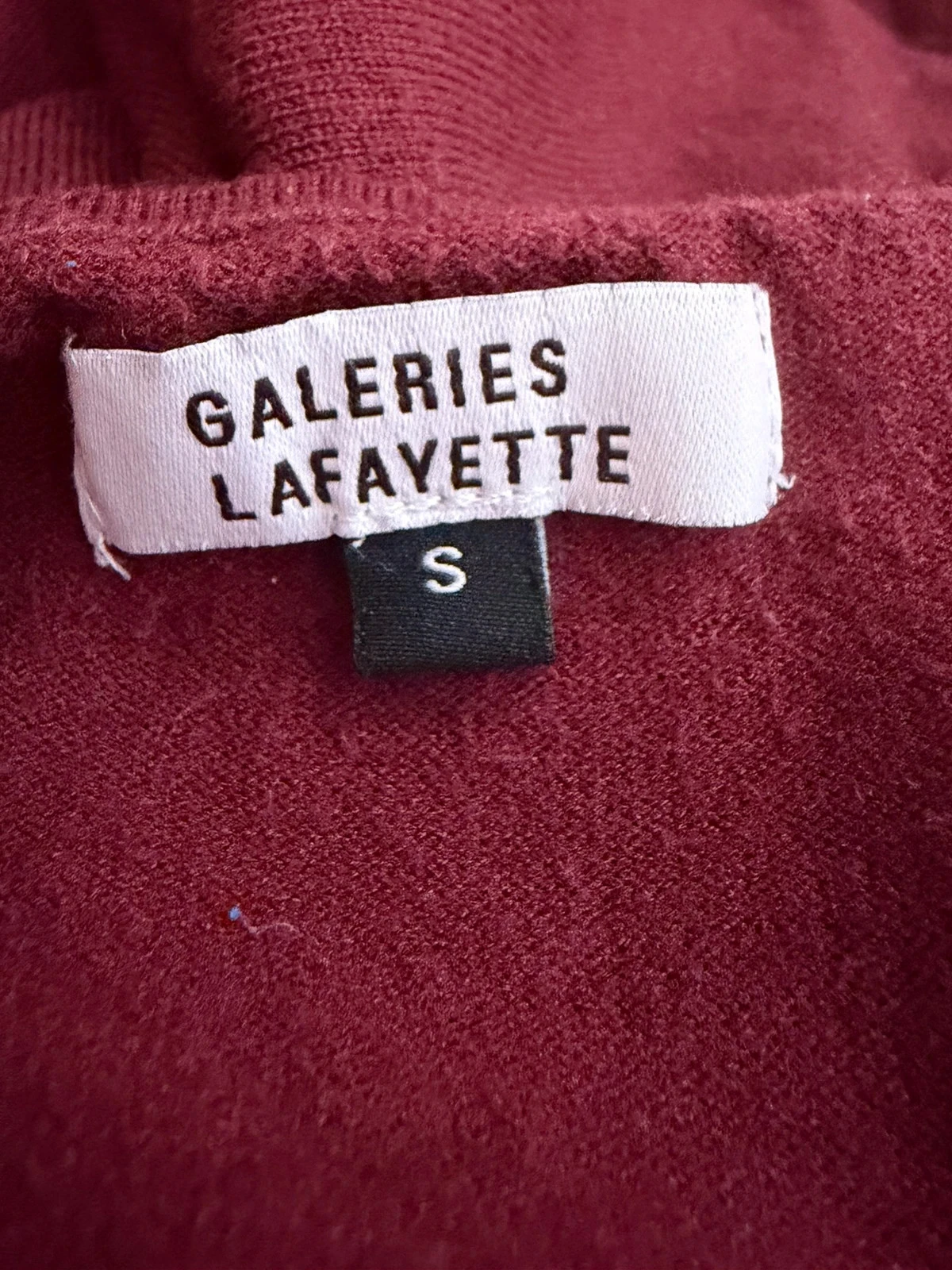 Pequeno suéter branco Galeries Lafayette tamanho S – photo 5